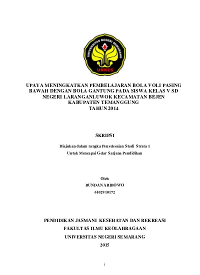 Top Pdf Nilai Siklus Ii Pasing Bawah Bola Voli Dok