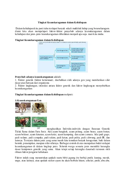 Materi Biologi Kelas X Bab Vi