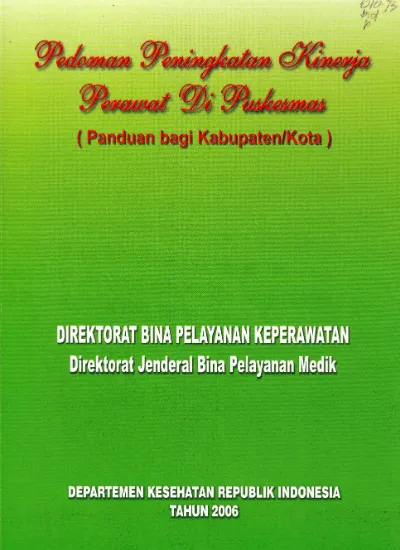 Top PDF BUKU PEDOMAN DAN PANDUAN AKREDITASI PUSKESMAS Bag 1