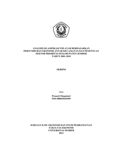 Top Pdf Klasifikasi Wilayah Dok