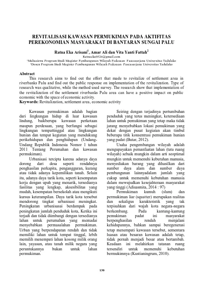 This Pdf File Revitalisasi Kawasan Permukiman Pada Aktifitas