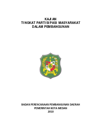 Top PDF Pentingnya Partisipasi Dalam Pembangunan 123dok