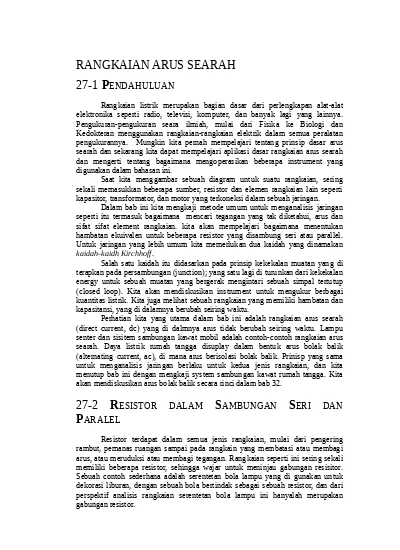 RANGKAIAN ARUS SEARAH 27 1 PENDAHULUAN 3