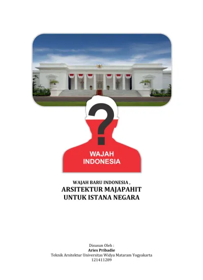 Arsitektur Majapahit Untuk Istana Negara