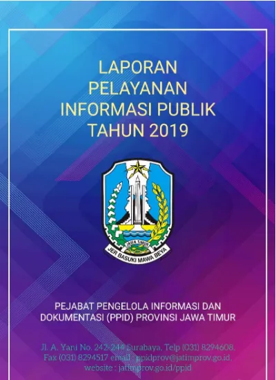 Laporan Pelayanan Informasi Publik Tahun