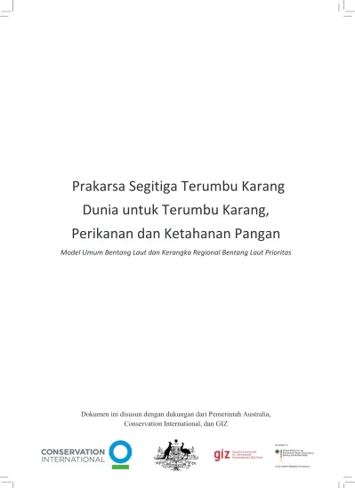 Prakarsa Segitiga Terumbu Karang Dunia Untuk Terumbu Karang Perikanan