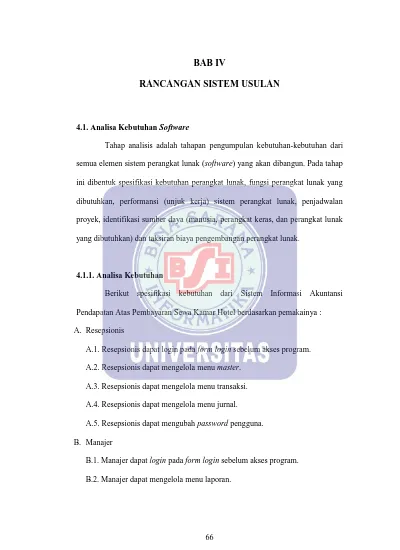 Bab Iv Rancangan Sistem Usulan