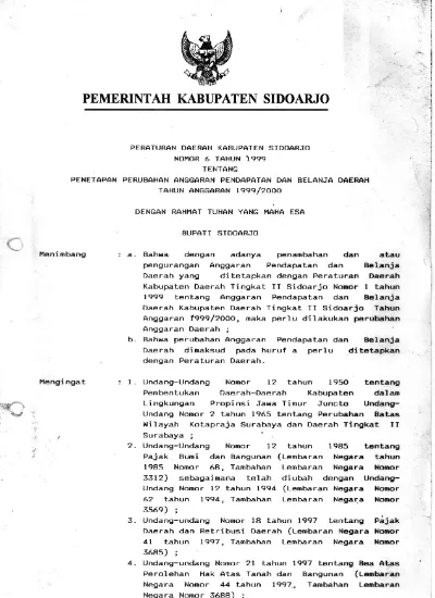 Pemerintah Kabupaten Sidoarjo