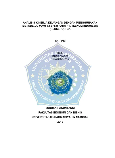 Analisis Du Pont System Tinjauan Pustaka