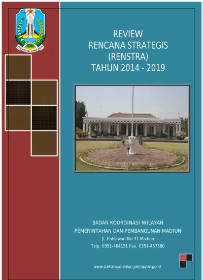 PENUTUP REVIEW RENCANA STRATEGIS RENSTRA TAHUN