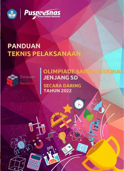 Panduan Teknis Pelaksanaan Olimpiade Sains Nasional Sekolah Dasar Osn