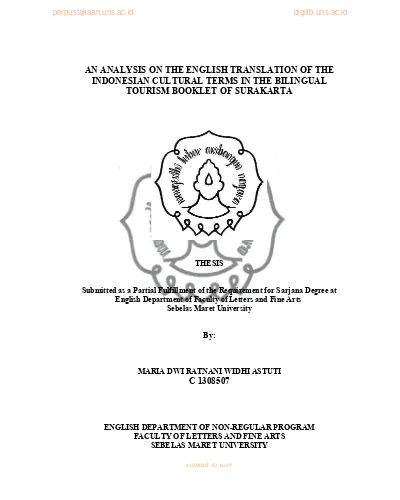 This Pdf File Analyzing The English Translation Of The Novel Laskar Pelangi The Rainbow Troops Yasin M Ed Studies In English Language And Education 1 Pb