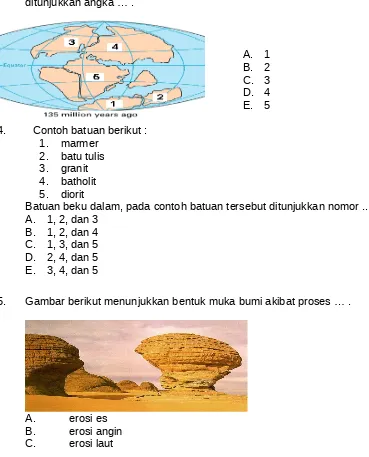 Soal Un Geografi Kls Xii Ips Lat 6