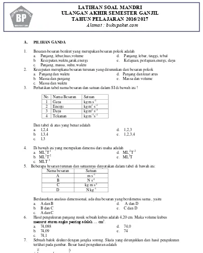 Top Pdf Fisika Kelas 7 Persiapan Uas 1 Fisika Kelas 7 123dok Com