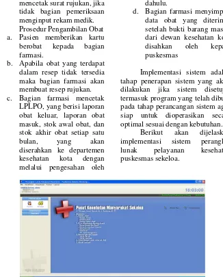 Perangkat Lunak Pelayanan Kesehatan Puskesmas Studi Kasus Puskesmas Sekeloa Bandung Tono Hartono Priyo Wicaksono Dosen Jurusan Manajemen Informatika Universitas Komputer Indonesia Abstrak Perangkat Lunak Pelayanan Kesehatan Puskesmas Studi Kasus P