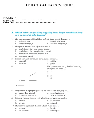 Top Pdf Soal Uas Sd Dan Mi Kelas 5 Ukk Quran 5 2 123dok Com