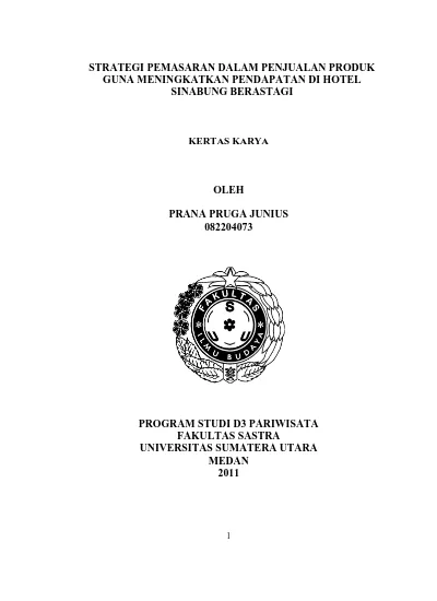 Top PDF Strategi Pemasaran Dalam Meningkatan Penjualan Produk 18 ...