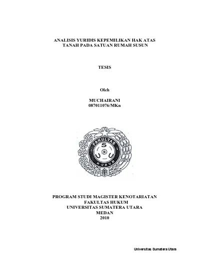 Top PDF Konsep Dasar Pemilikan Satuan Rumah Susun - 123dok.com