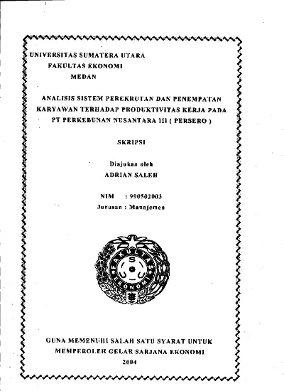 Top Pdf Analisis Sistem Perekrutan Dan Seleksi Karyawan Pada Pt Indaco Coatings Industry Karanganyar 123dok Com