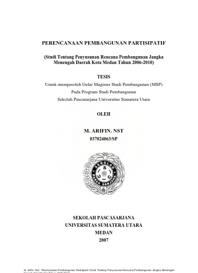 Top PDF Peranan Badan Perencanaan Pembangunan Daerah Dalam Penyusunan ...