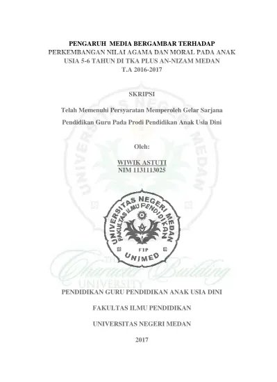 Top Pdf Pengaruh Pendidikan Keagamaan Orangtua Terhadap Perkembangan Nilai Agama Dan Moral Anak 123dok Com