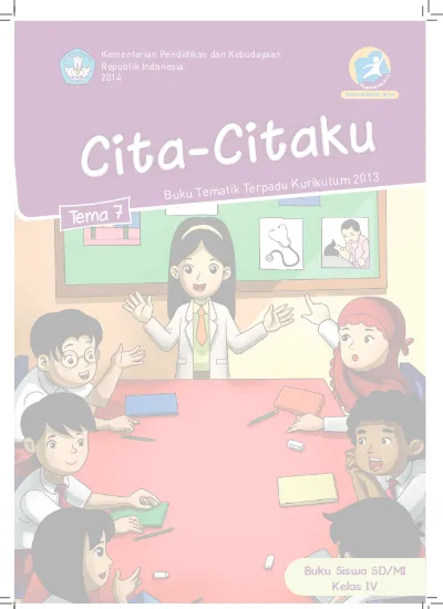 Top Pdf Buku Siswa Kelas 4 Sd Mi Kurikulum 2013 Revisi Tahun 2016 Tema 5 123dok Com