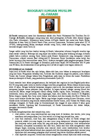Biografi 57 Tokoh Ilmuan Islam