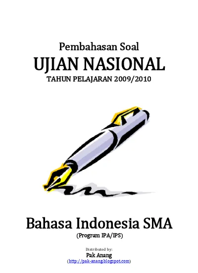 Top Pdf Soal Dan Pembahasan Bahasa Indonesia Ipa Un Sma 2016 123dok Com