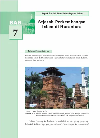 Top Pdf Bab 7 Sejarah Perkembangan Islam Di Nusantara 123dok Com