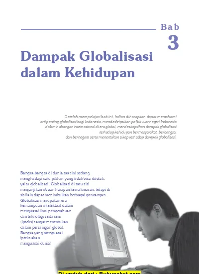 Bab 3 Dampak Globalisasi Dalam Kehidupan