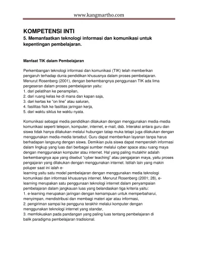 Top Pdf 5 Memanfaatkan Teknologi Informasi Dan Komunikasi Untuk Kepentingan Pembelajaran 123dok Com