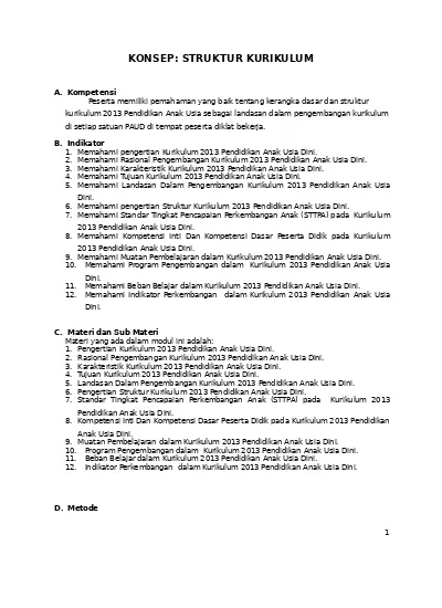 Top Pdf Makalah Pengembangan Kurikulum Anak Usia 123dok Com