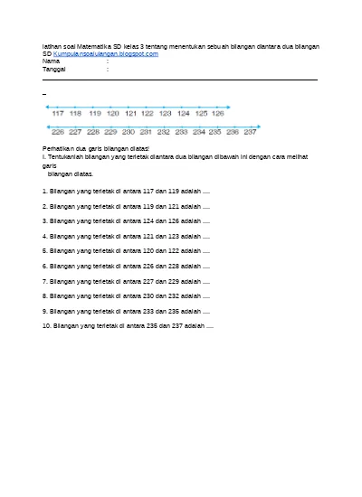 Bank Soal Olimpiade Matematika Sd