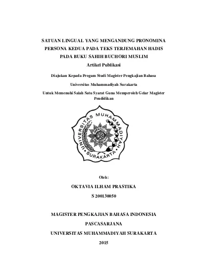 Buku hadis sahih