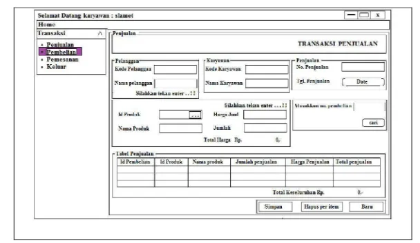 Analisis Sistem Dan Perancangan Sistem Sistem Informasi Pembelian Dan Penjualan Barang Pada B 0097