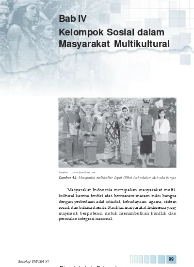 Bab 4 Kelompok Sosial Dalam Masyarakat Multikultural