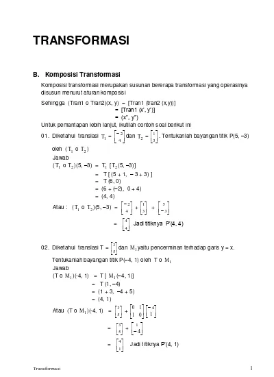 03 Komposisi Transformasi