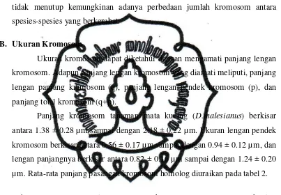 STUDI KROMOSOM TANAMAN MATA KUCING (Dimocarpus malesianus Leenh 