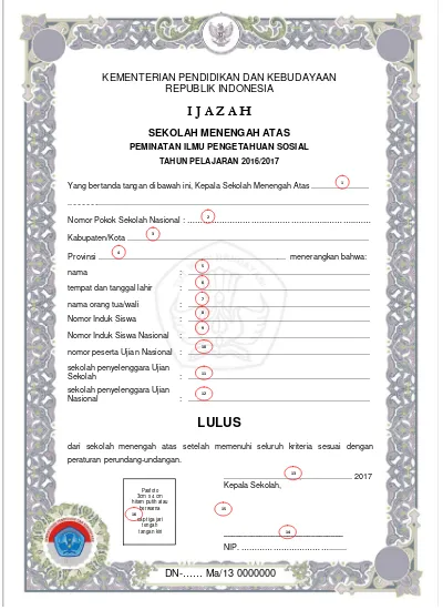 Contoh Berita Acara Sisa Ijazah