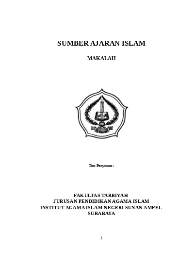 Top Pdf Contoh Makalah Agama Tentang Studi Islam Kejawen 123dok Com