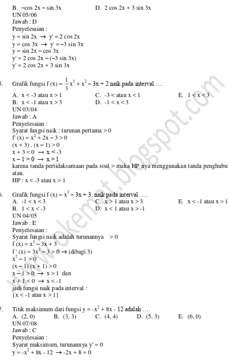 19 Modul Turunan Diferensial Pak Sukani