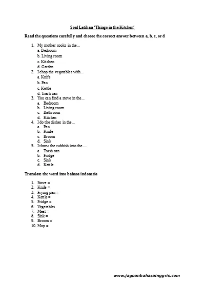 Soal Latihan Accepting And Declining Invitation