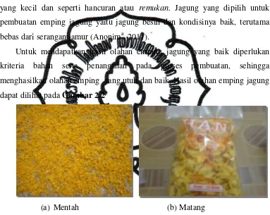 Quality Control Di Sentra Indutri Kecil Pembuatan Emping Jagung Di Ukm Hani Snack