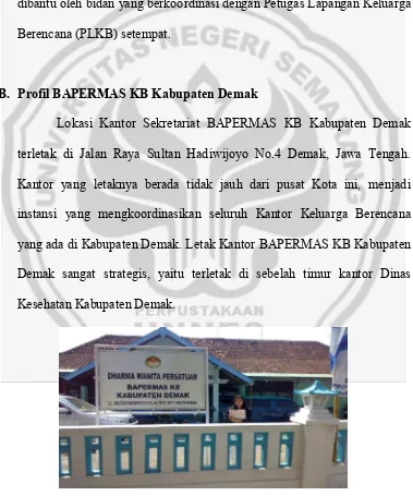 Upaya Bapermas Kb Dalam Mendorong Partsipasi Masyarakat Dusun Geneng Desa Geneng Kecamatan Mijen Kabupaten Dalam Program Keluarga Berencana