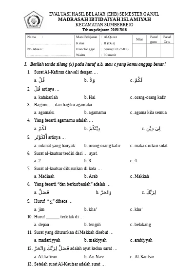 Download 60+ Contoh Surat Surat Al Kafirun Diawali Oleh Ayat Terbaik Gratis