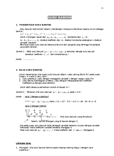 Materi Dan Lks Matematika Kelas Xi Ipa Semester 2 Turunan Fungsi