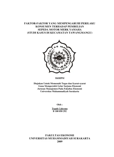 PEMODELAN REGRESI SPLINE (Studi Kasus Herpindo Jaya Cabang Ngaliyan).