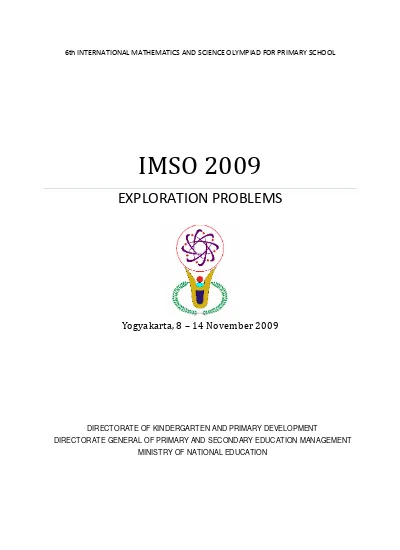 IMSO 2009 Exploration