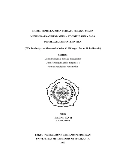 Top Pdf Judul Ptk Matematika Sd 123dok Com