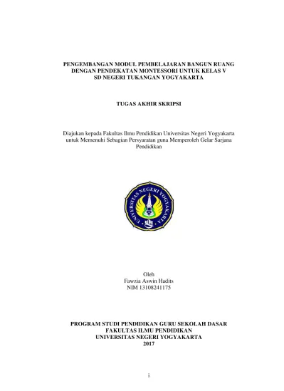 Top Pdf Bahan Perkuliahan Pendekatan Montessori 123dok Com